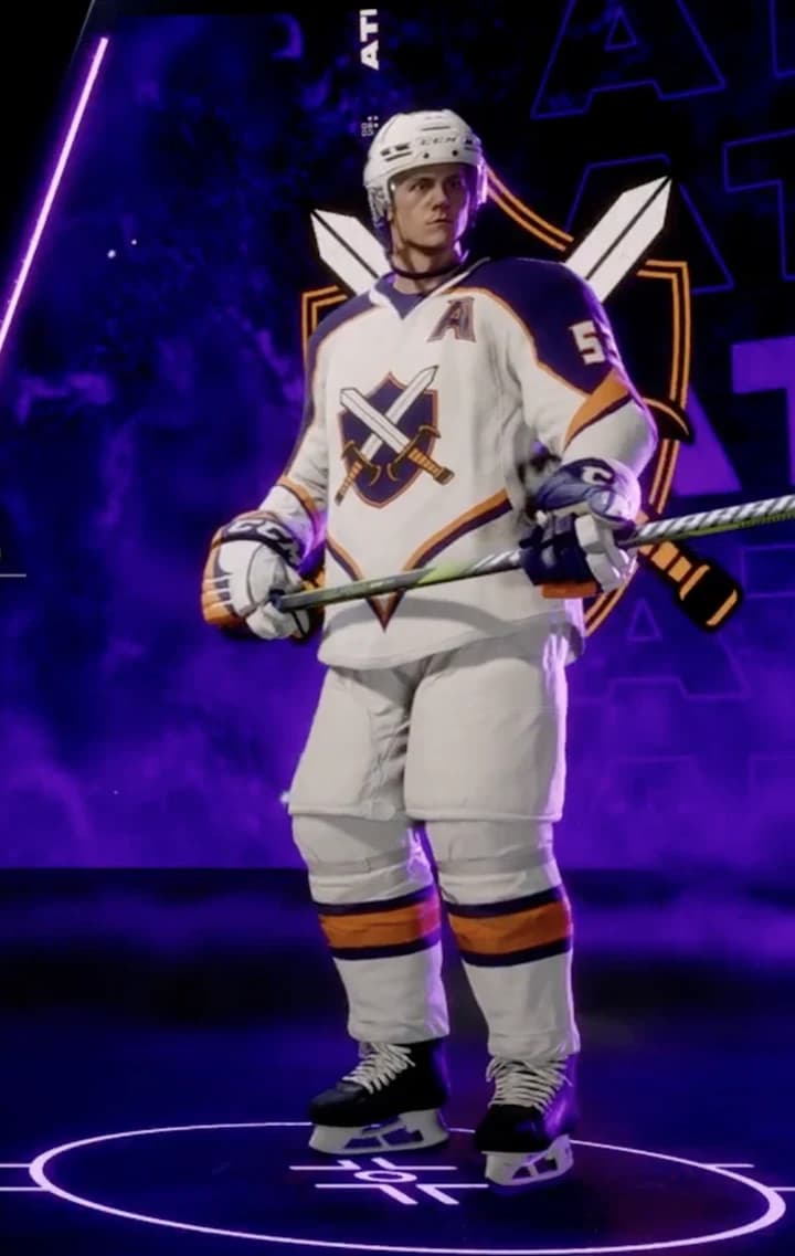 Atlanta Cobalts away uniform