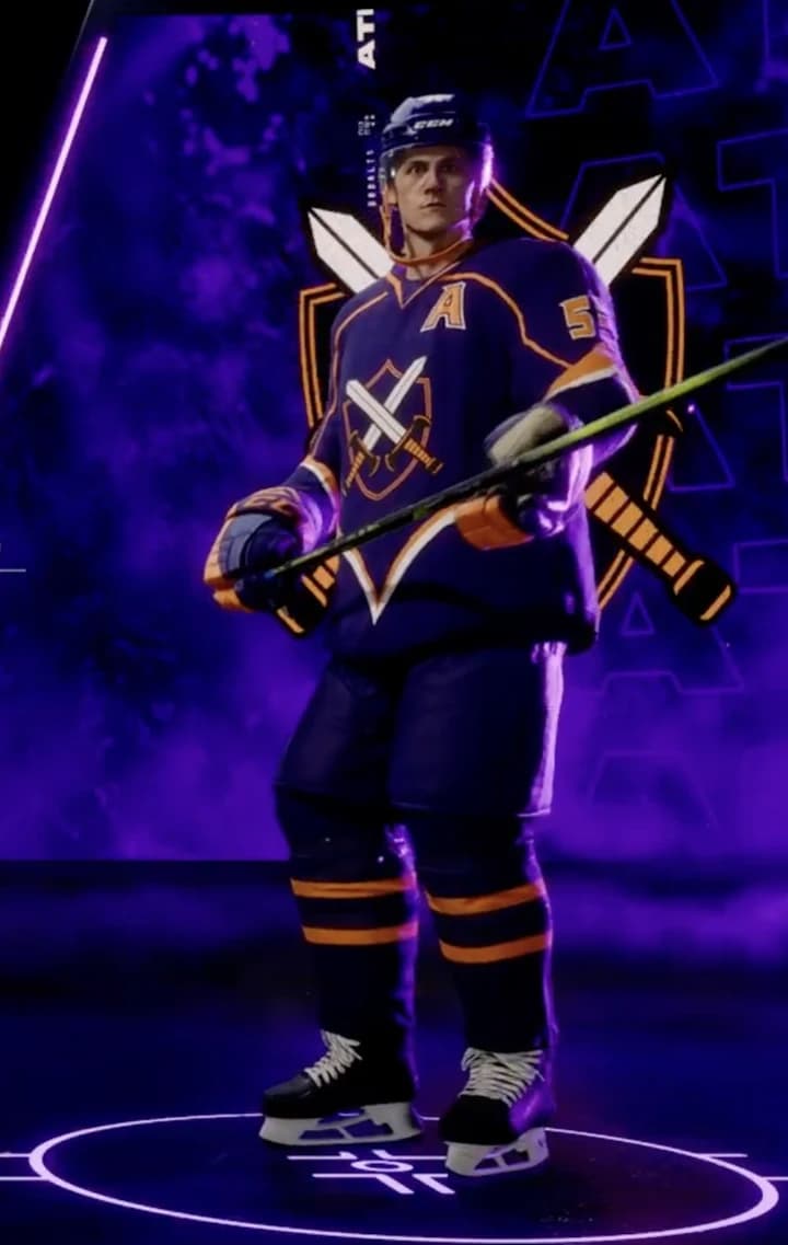 Atlanta Cobalts home uniform