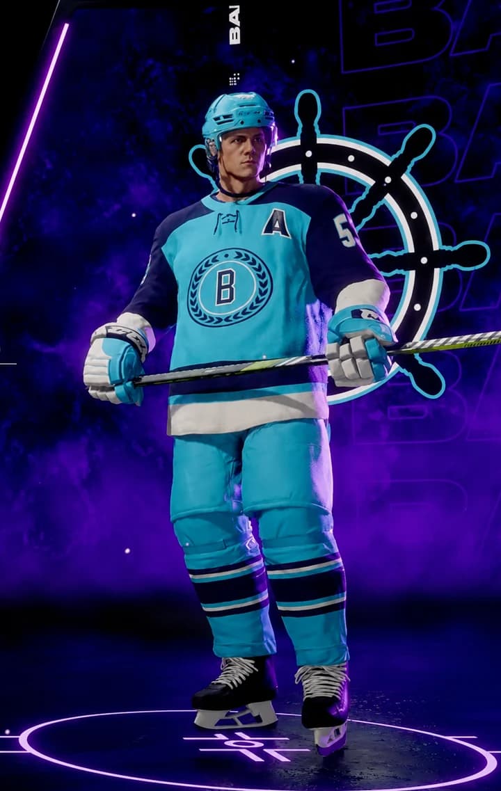 Baltimore Oceanics alternate uniform