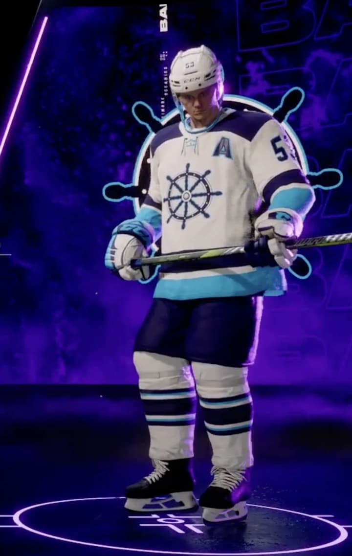 Baltimore Oceanics away uniform