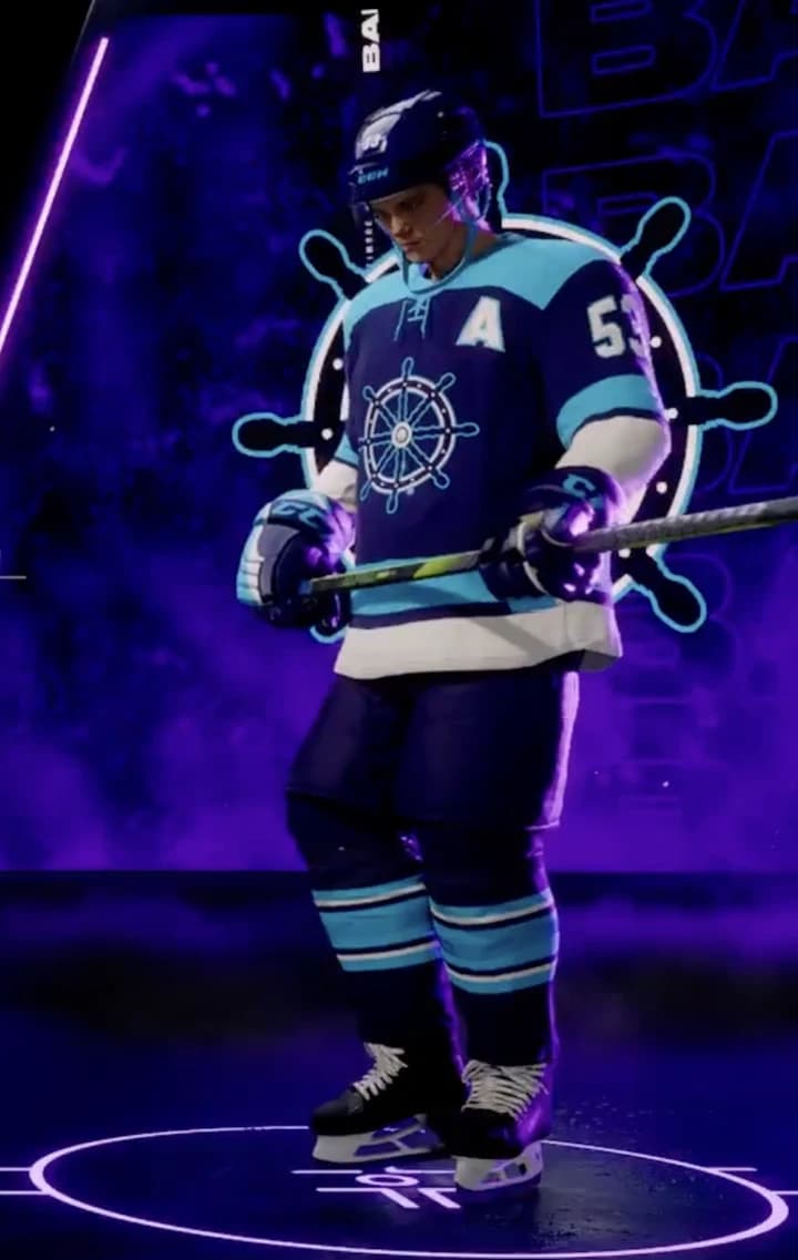 Baltimore Oceanics home uniform