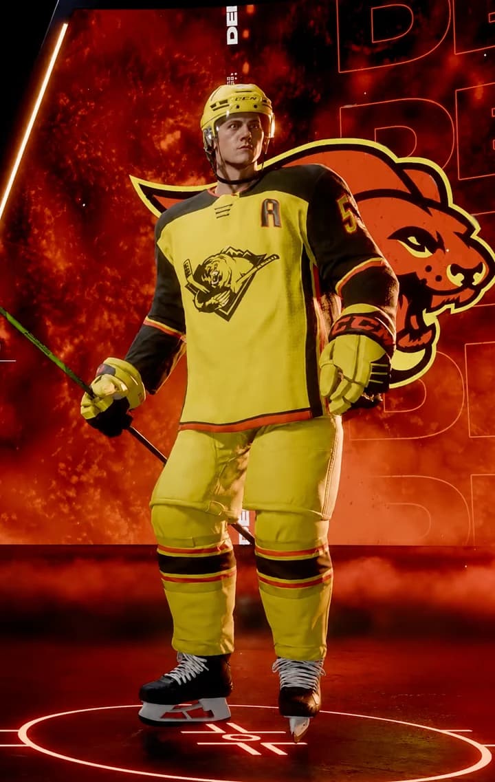 Denver Mountain Lions alternate uniform