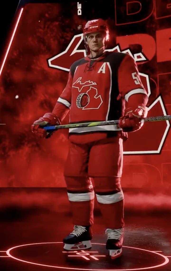 Detroit Motors home uniform