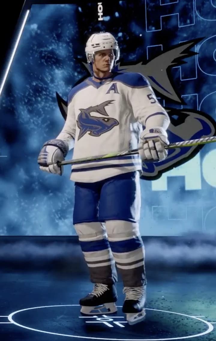 Houston Hammerheads away uniform