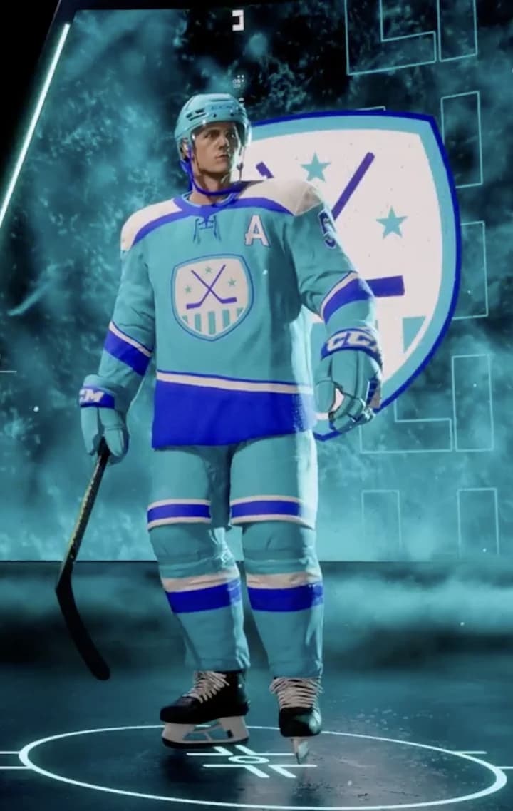 Long Island Blizzard home uniform