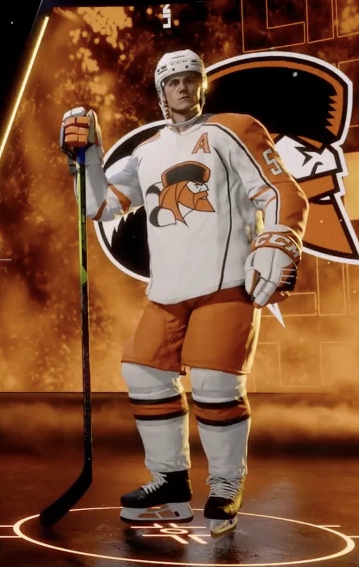 Lincoln Lumberjacks away uniform