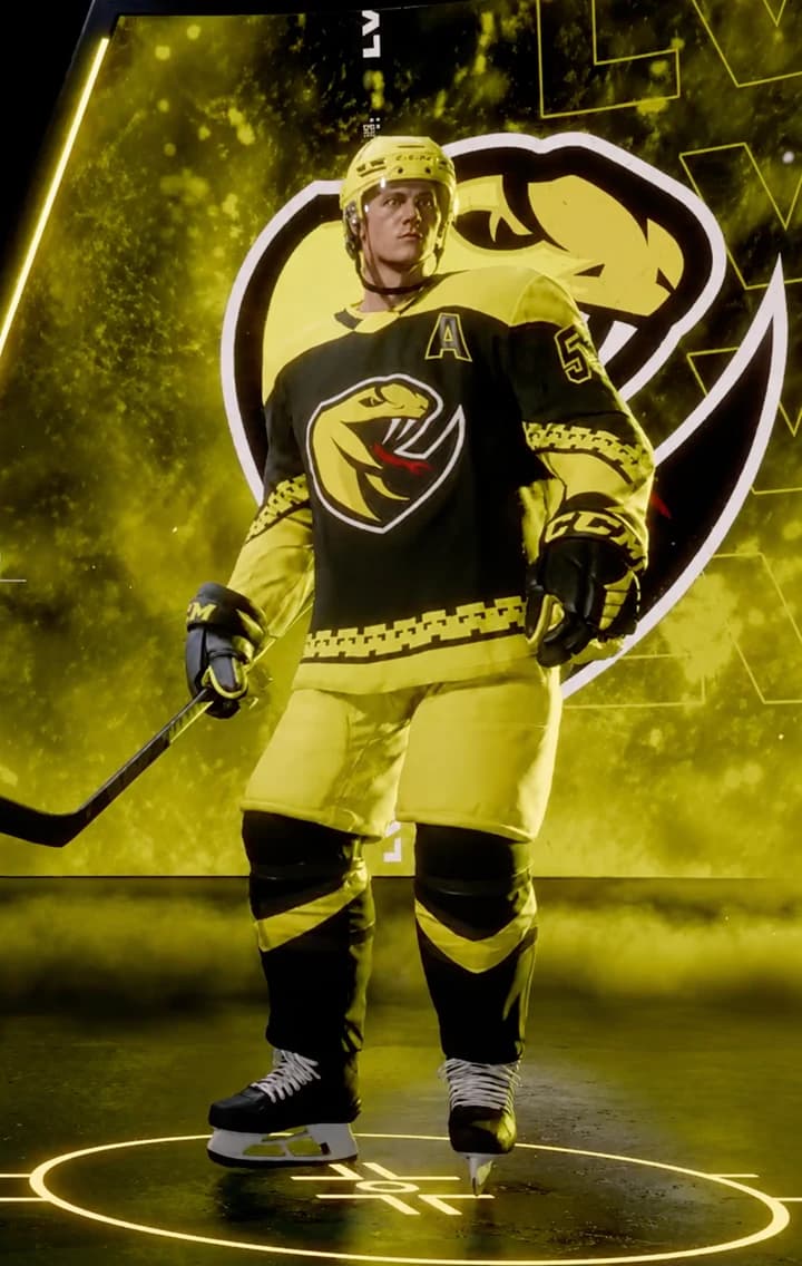 Las Vegas Vipers alternate uniform