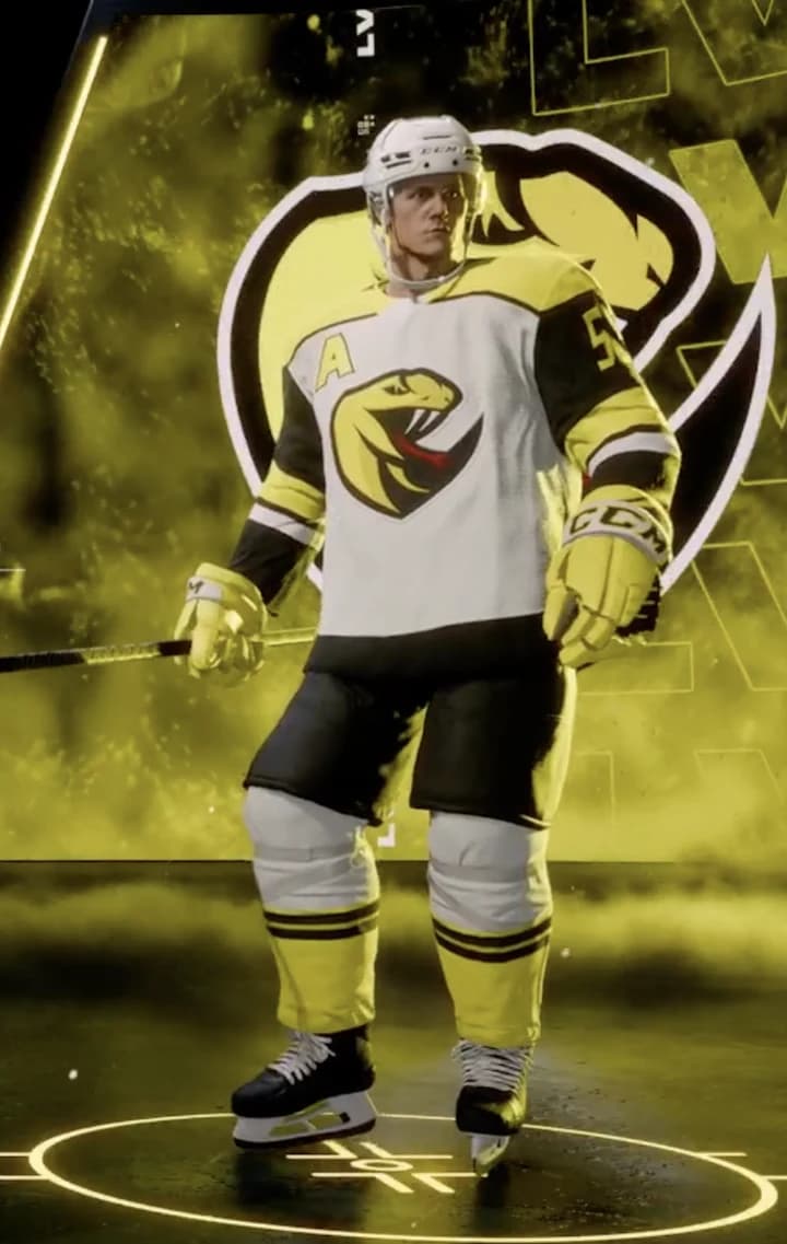 Las Vegas Vipers away uniform