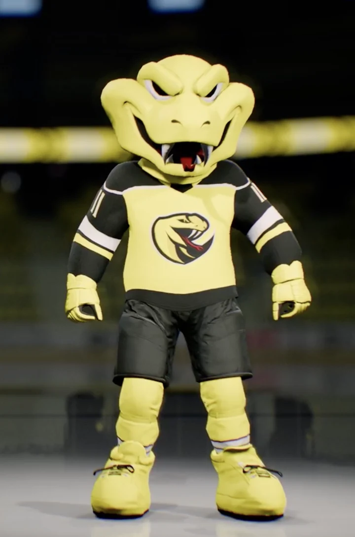 Snake Eyes mascot