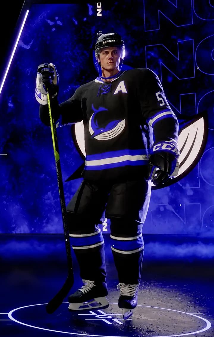 New Orleans Whalers alternate uniform