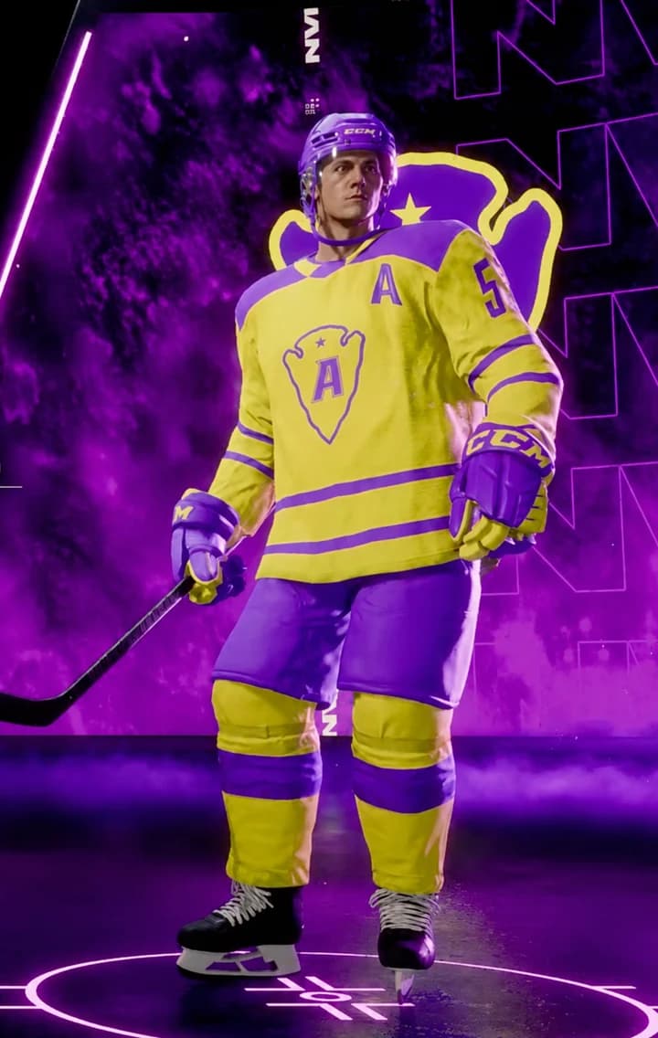 Nevada Archers alternate uniform