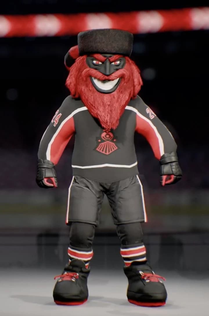 Roller mascot