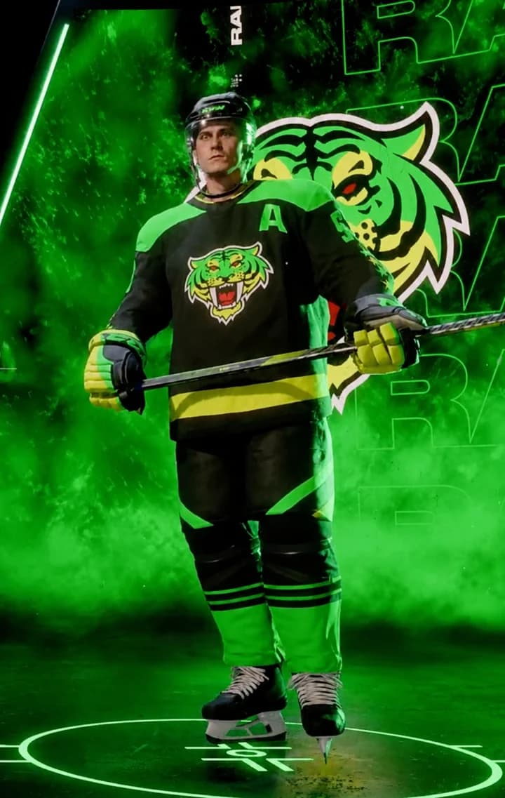 Raleigh Wildcats alternate uniform