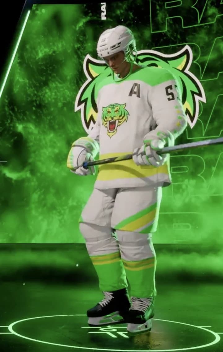 Raleigh Wildcats away uniform