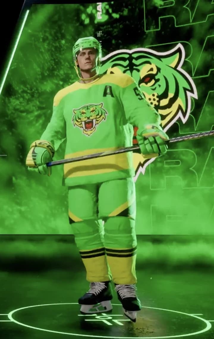 Raleigh Wildcats home uniform