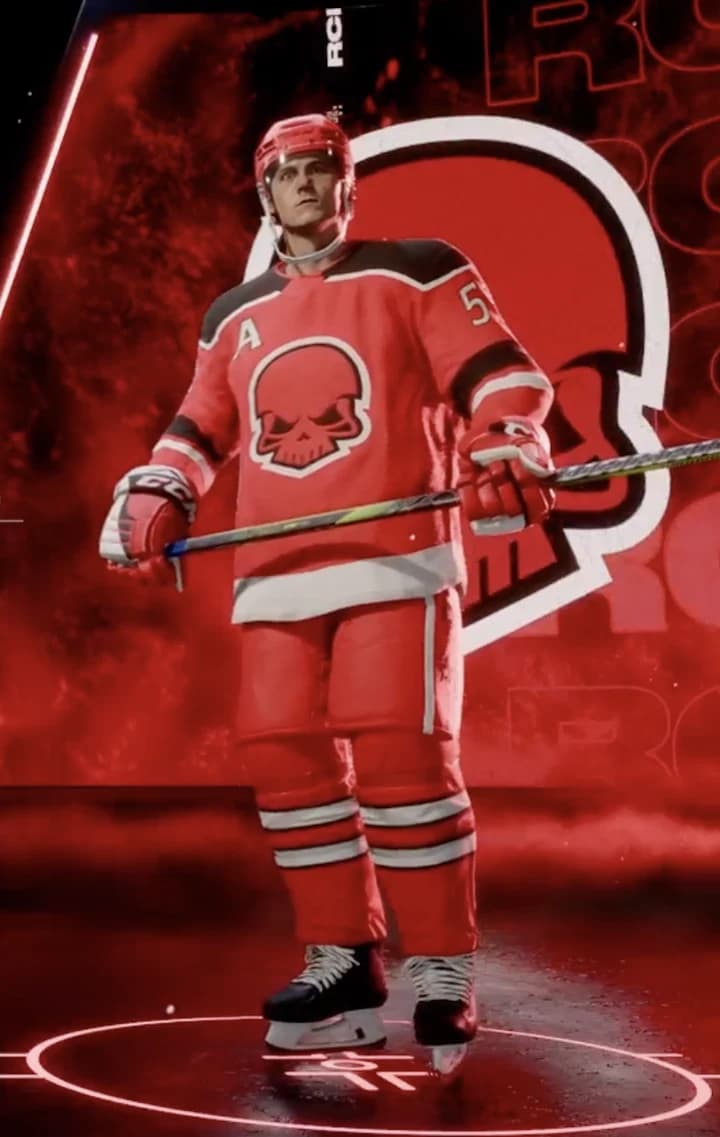 Richmond Robbers home uniform