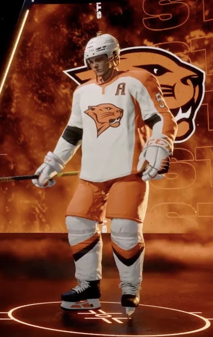 St. Louis Leopards away uniform