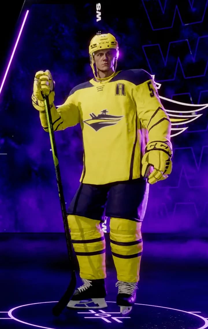 Washington Admirals alternate uniform
