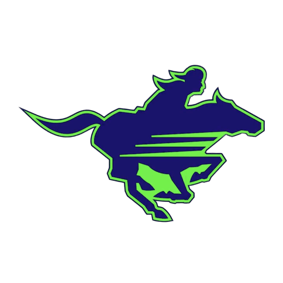 Louisville Mustangs logo