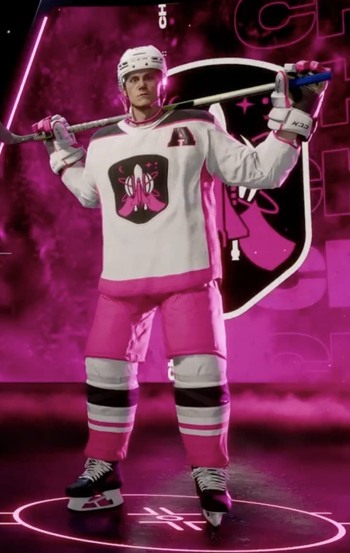 Chicago Rockets away uniform