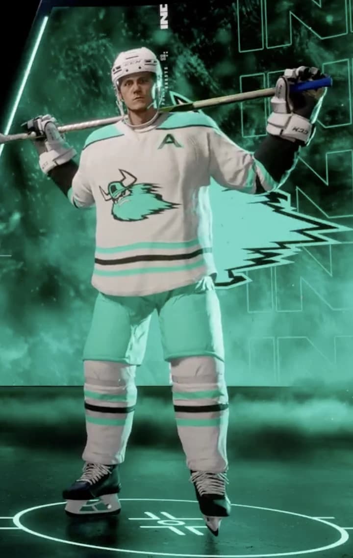 Indianapolis Ghosts away uniform
