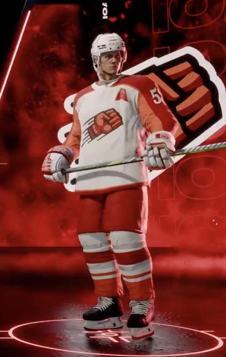 Iowa Rebels away uniform