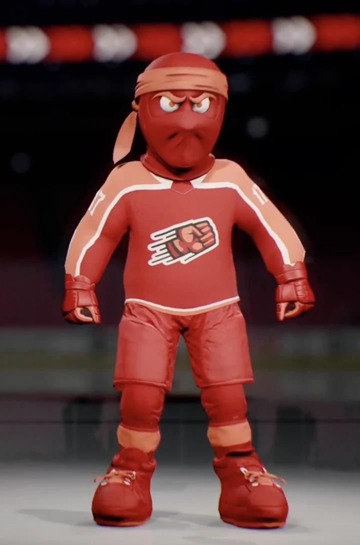 Trouble mascot