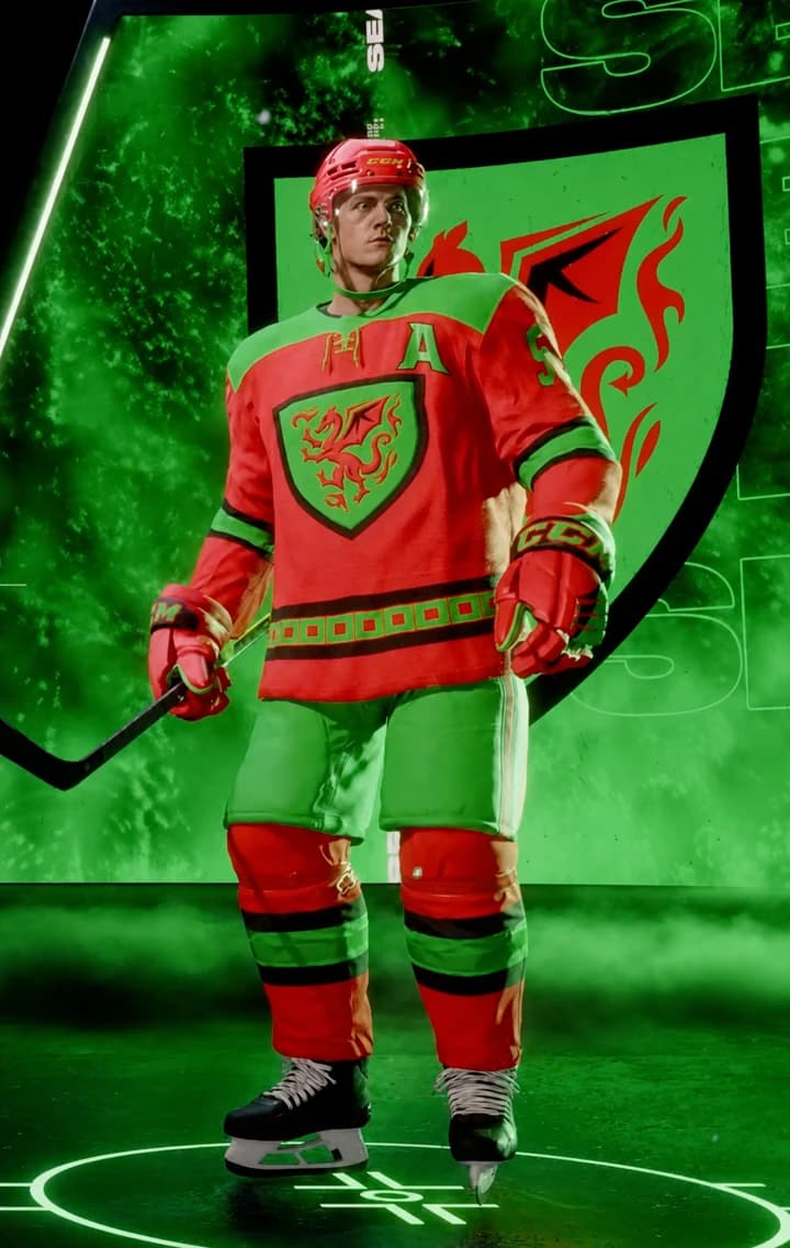 Seattle Dragons alternate uniform