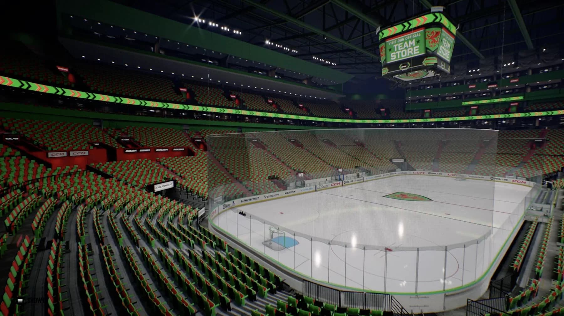 Dr Pepper Arena, home arena of the Seattle Dragons