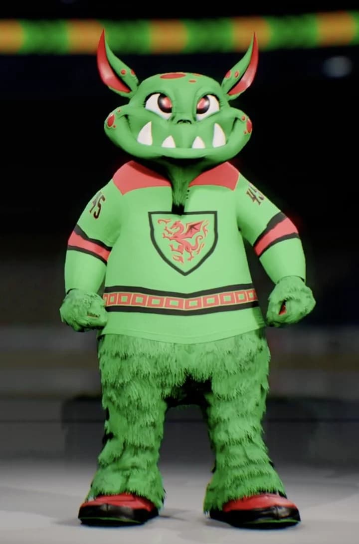 Dragonfly mascot