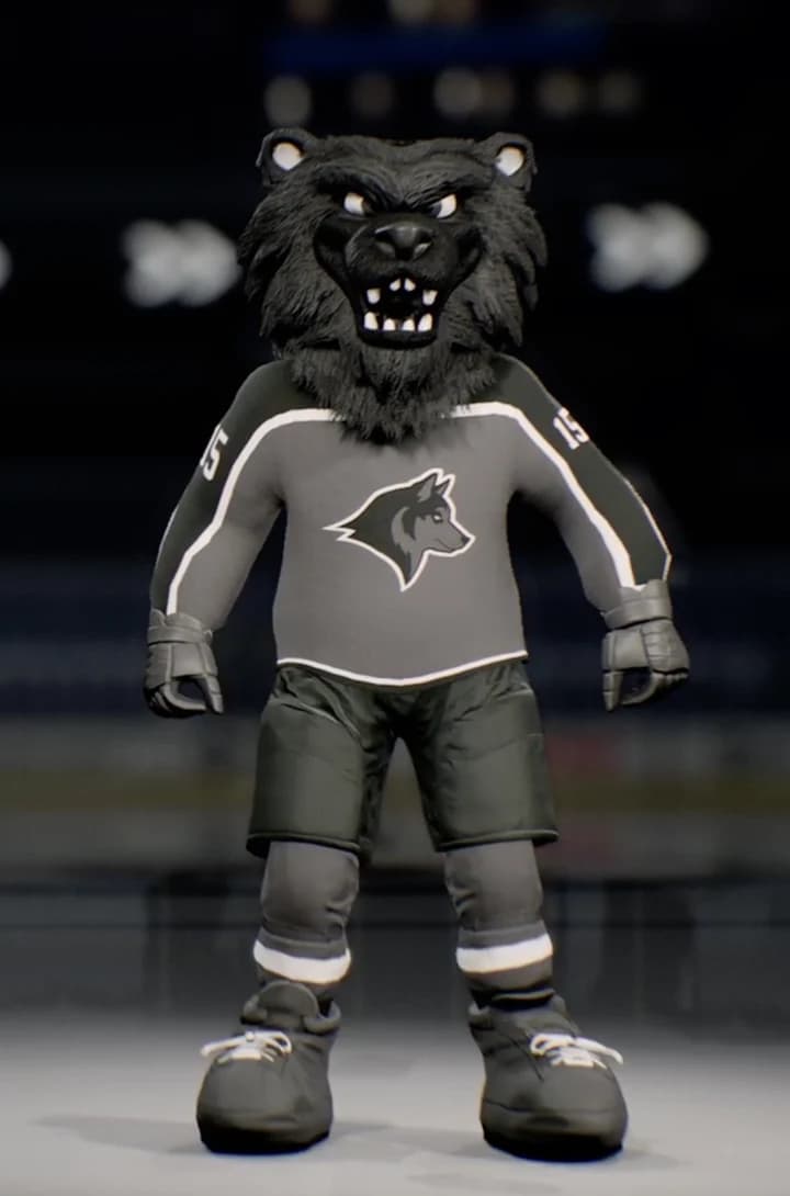 Wolfy mascot
